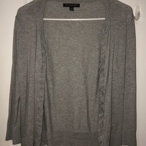 Banana Republic Light Grey Cardigan